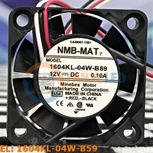 Quạt 12VDC NMB 1604KL-04W-B59, 40x40x10 mm