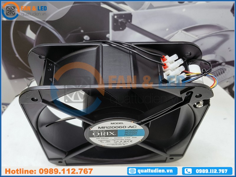 Quạt ORIX JAPAN MR20060-AC, 220vac, 200x200x60mm Quạt ORIX JAPAN MR20060-AC, 220vac, 200x200x60mm