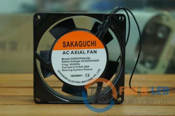 Quạt Sakaguchi GH9225HA2SL, 220VAC, 92x92x25mm