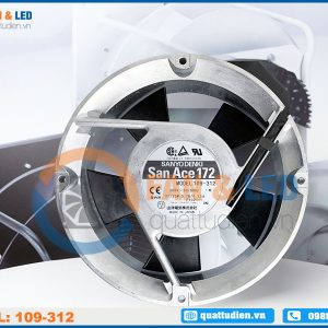 Quạt AC Sanyo Denki 109-312, 200vac, 172x51mm