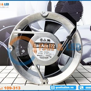 Quạt Sanyo Denki 109-313, 200v, 220vac ~ 230vac, 172x51mm
