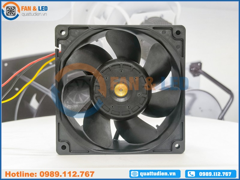 Quạt DC Sanyo Denki 9WF1224H1D01, 24VDC, 120x120x38 mm