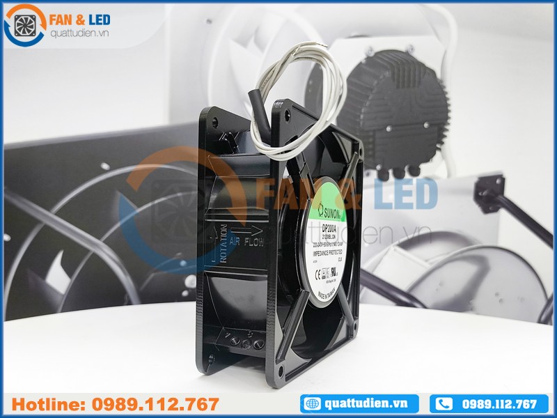 Quạt Sunon DP200A 2123XBL.GN, 220vac, 120x120x38mm