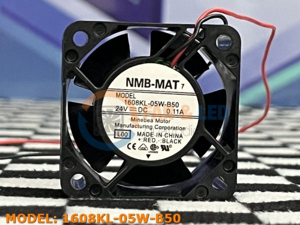 Quạt NMB MAT 1608KL-05W-B50, 24VDC, 40x40x20mm