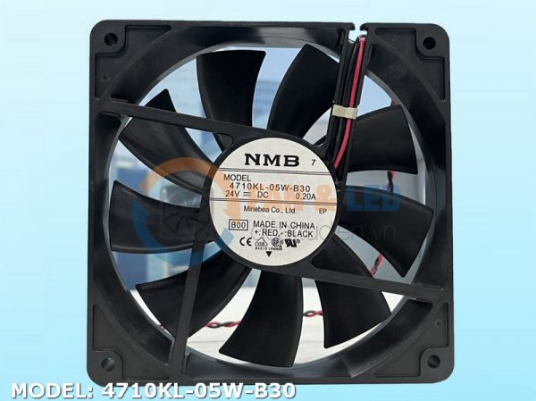 Quạt NMB 4710KL-05W-B30, 24VDC,119x119x25mm