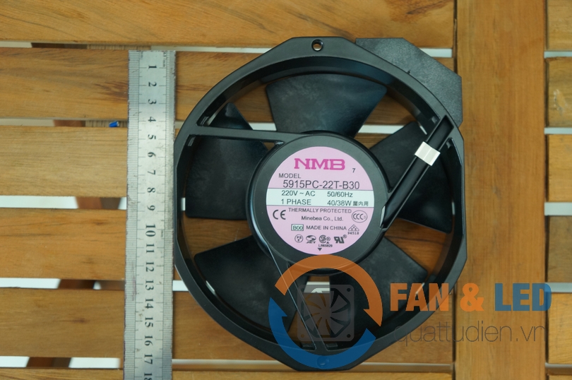 New In Box Nmb Ac Axial Fan 220v 35w 5915pc-22t-b30 Us Ccg