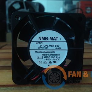 Quạt NMB-MAT 2410ML-05W-B30, 24VDC, 60x60x25mm