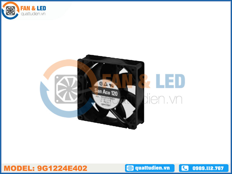 Quạt SANYO DENKI 9G1224E402 24VDC, 120x120x25mm