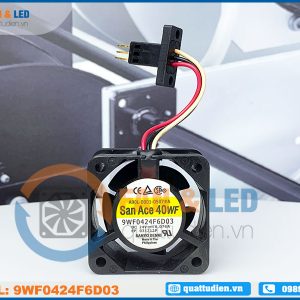 Quạt SANYO DENKI 9WF0424F6D03, 24VDC, 40x40x20mm