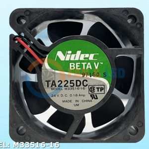 Quạt NIDEC TA225DC M33516-16, 24VDC, 60x60x25mm