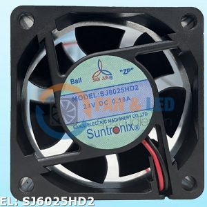 Quạt Suntronix SJ6025HD2, 24VDC, 60x60x25mm