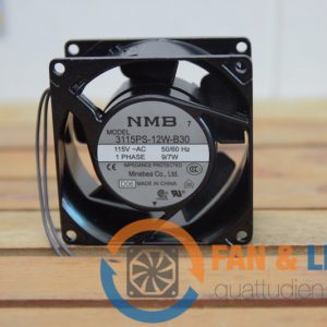 Quạt NMB 3115PS-12W-B30, 115VAC, 80x80x38mm