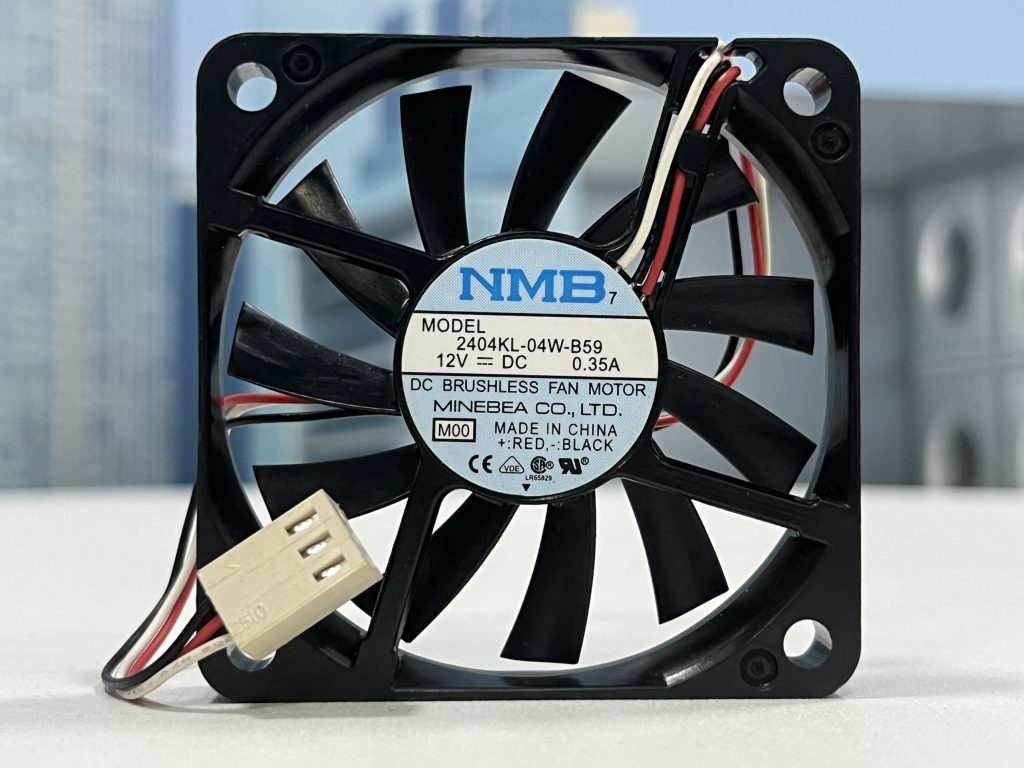 Quạt NMB 2404KL-04W-B59, 12VDC, 60x60x10mm