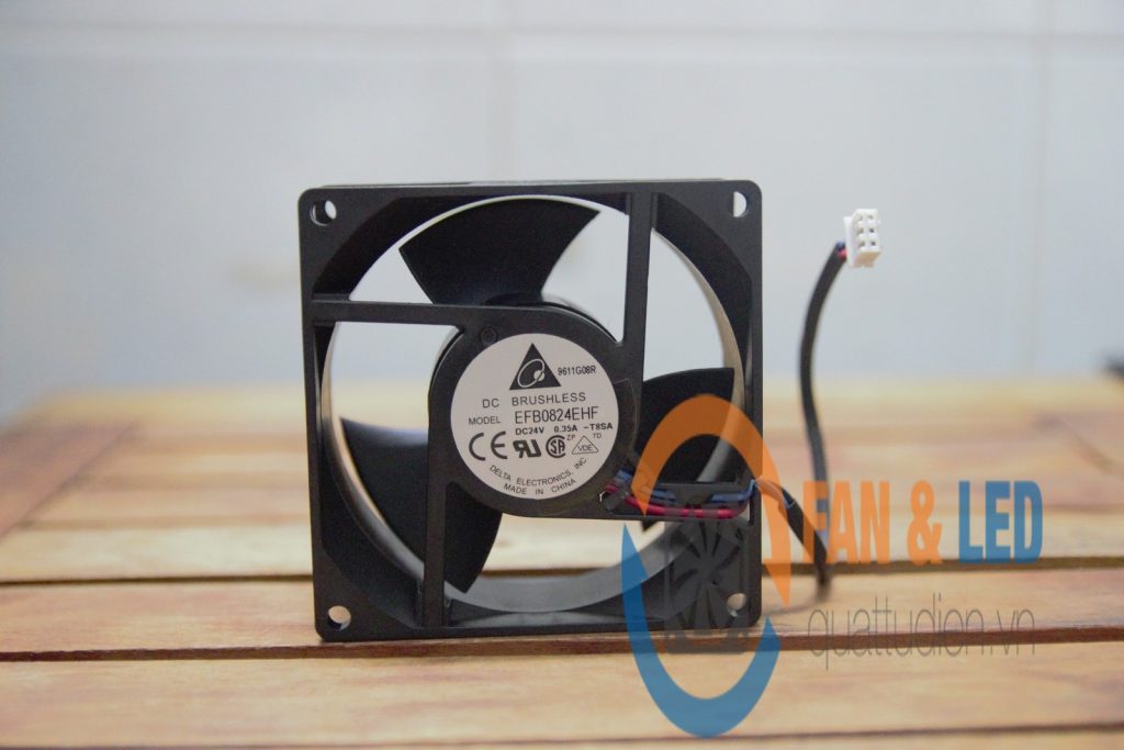 Quạt DELTA EFB0824EHF, 24VDC, 80x80x32mm