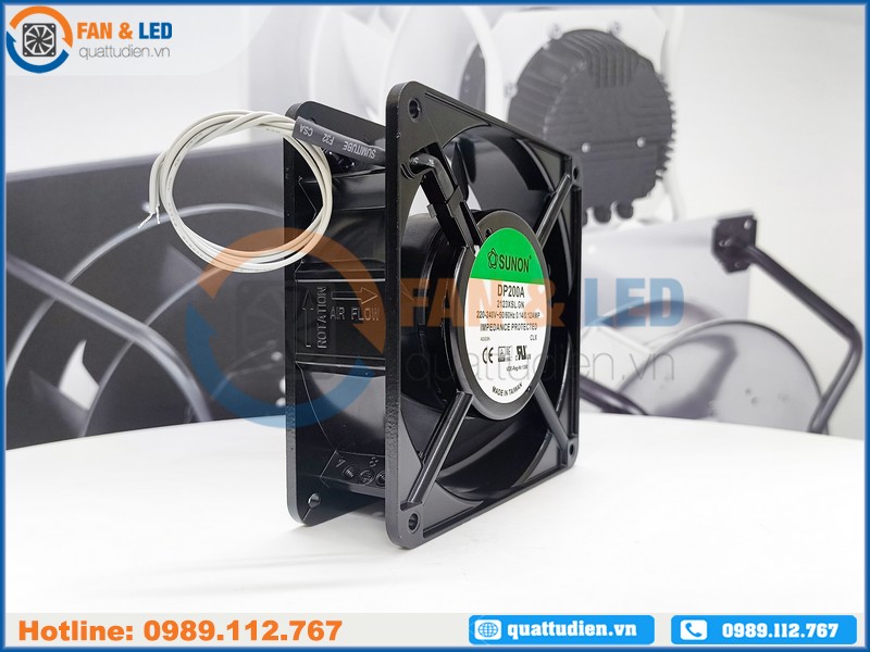 Quạt Sunon DP200A 2123XSL.GN, 220/240VAC, 120x120x38mm