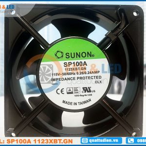 Quạt Sunon SP100A 1123XBT.GN, 115VAC, 120x120x38mm