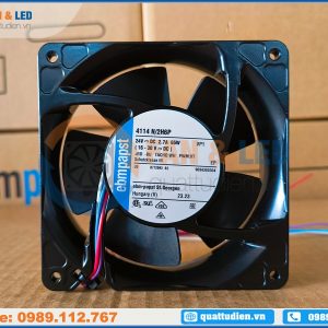 Quạt EBMPAPST 4114N/2H6P, 24VDC, 120x120x38mm