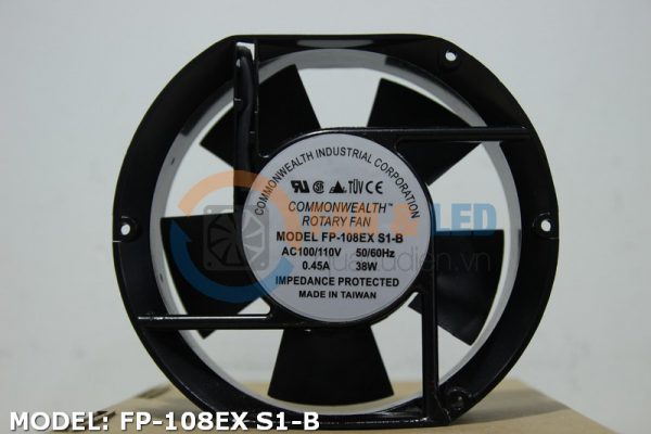 Quạt COMMONWEALTH FP-108EX-S1-B, 100/110VAC, 172x150x51mm