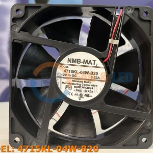 Quạt NMB MAT 4715KL-04W-B20, 12VDC, 119x119x38mm
