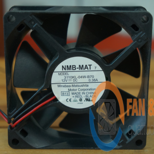 Quạt NMB-MAT 3110KL-04W-B70, 12VDC, 80x80x25mm