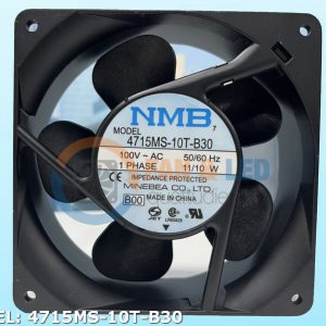 Quạt NMB 4715MS-10T-B30, 100VAC, 119x119x38mm