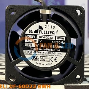 Quạt FULLTECH UF-60D23-BWH, 230VAC, 60x60x30mm