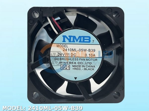 Quạt NMB 2410ML-05W-B39, 24VDC, 60x60x25mm