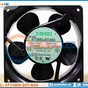 Quạt NMB 4715MS-20T-B50, 200V, 120x120x38mm
