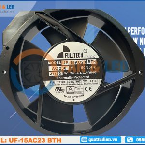 Quạt FULLTECH UF-15AC23 BTH, 230VAC, 172x150x38mm