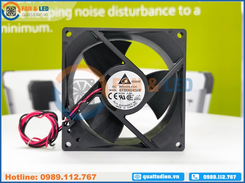 Quạt DELTA EFB0924SHF, 24VDC, 92x92x32mm