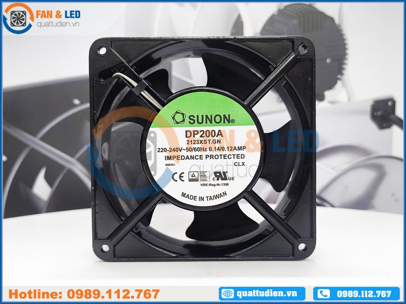 Quạt Sunon DP200A-2123XST.GN, 220VAC, 120x120x38mm