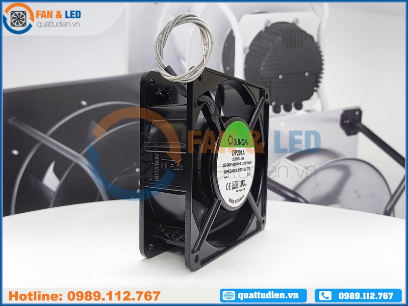 Quạt Sunon DP201A 2123HSL.GN,220/240VAC, 120x120x38 mm