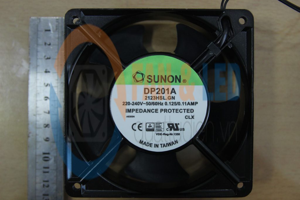 Quạt Sunon DP201A 2123HSL.GN,220/240VAC, 120x120x38 mm