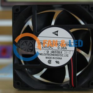 Quạt MELCO MMF-12D24DS-RN8, 24VDC, 120x120x38mm
