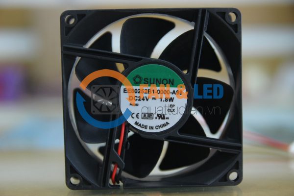 Quạt Sunon EE80252B1-0000-A99, 24VDC, 80x80x25mm