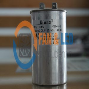 Tụ điện Dianz CBB65-R 25uF ±5%, 450VAC Giắc cắm