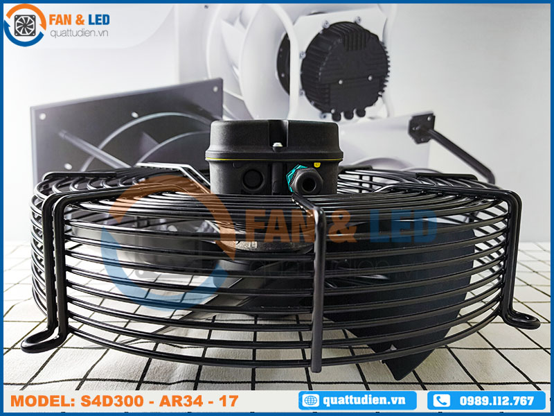 Quạt EBMPAPST S4D300-AR34-17, 230VAC, 360x150mm