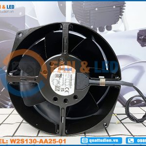 Quạt EBMPAPST W2S130-AA25-01, 115VAC, 172x150x55mm
