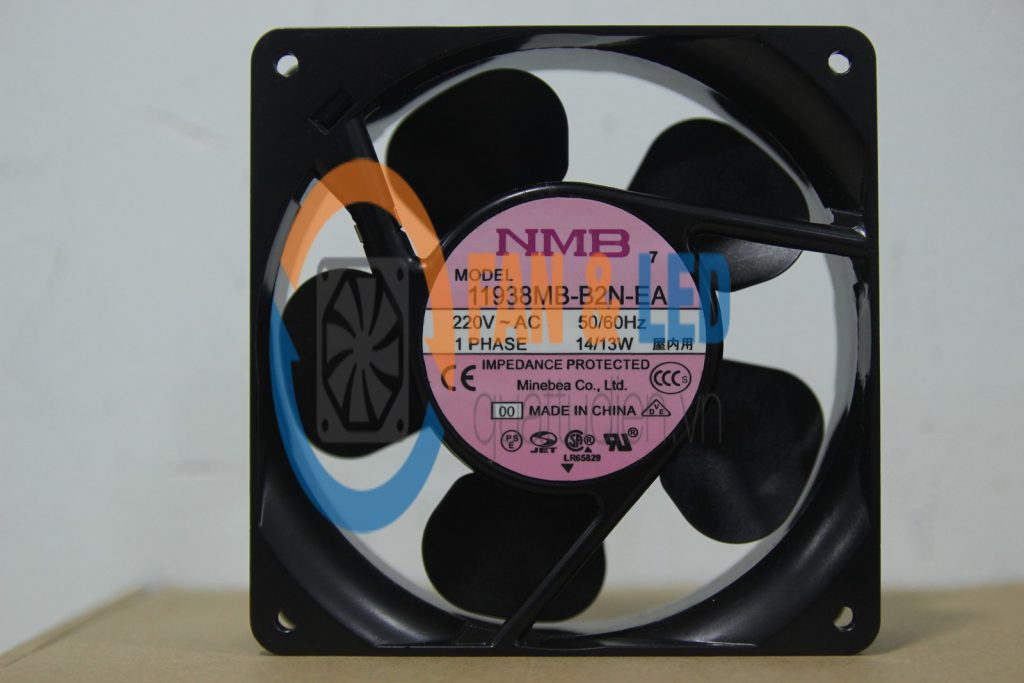 Quạt NMB 11938MB-B2N-EA, 220VAC, 120x120x38mm