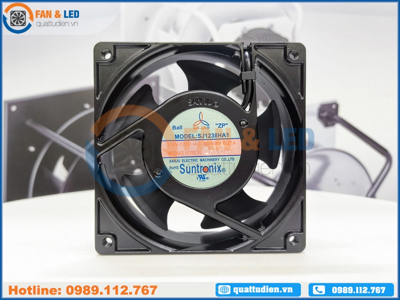 Quạt SANJU SJ1238HA1, 110-120VAC, 120x120x38mm
