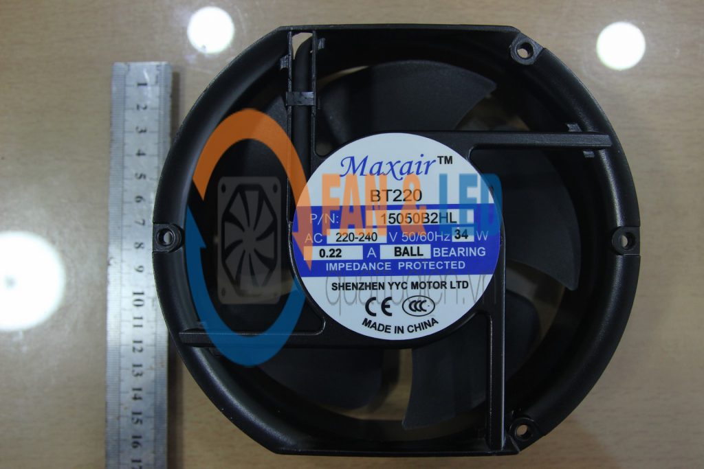 Quạt Maxair BT220 15050B2HL, 220-240VAC, 172x150x51mm