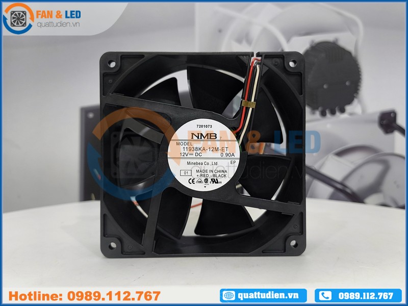 Quạt NMB 11938KA-12M-ET, 12VDC, 120x120x38mm