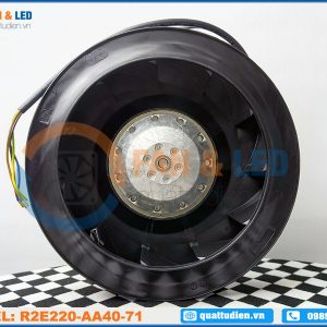 Quạt EBMPAPST R2E220-AA40-71, 230VAC, 220x220x71mm
