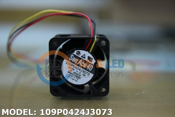 Quạt SANYO DENKI 109P0424J3073, 24VDC, 40x40x28mm