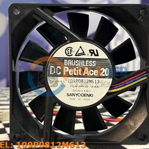 Quạt SANYO DENKI 109P0812M613, 12VDC, 80x80x20mm