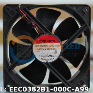 Quạt SUNON EEC0382B1-000C-A99, 24VDC, 120x120x38mm