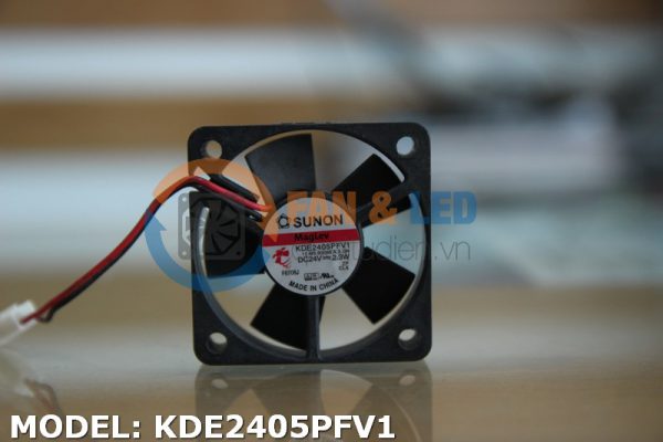 Quạt SUNON KDE2405PFV1, 24VDC, 50x50x10mm