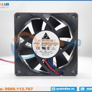 Quạt DELTA AFB0724VHD, 24VDC, 70x70x20mm