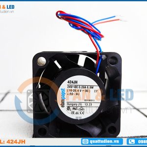 Quạt hút EBMPAPST 424JH, 24VDC, 40x40x28mm