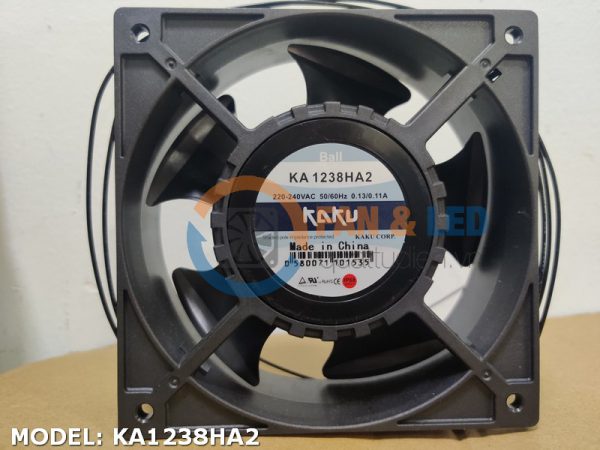 Quạt chống nước KAKU KA1238HA2, 220-240VAC, 120x120x38mm